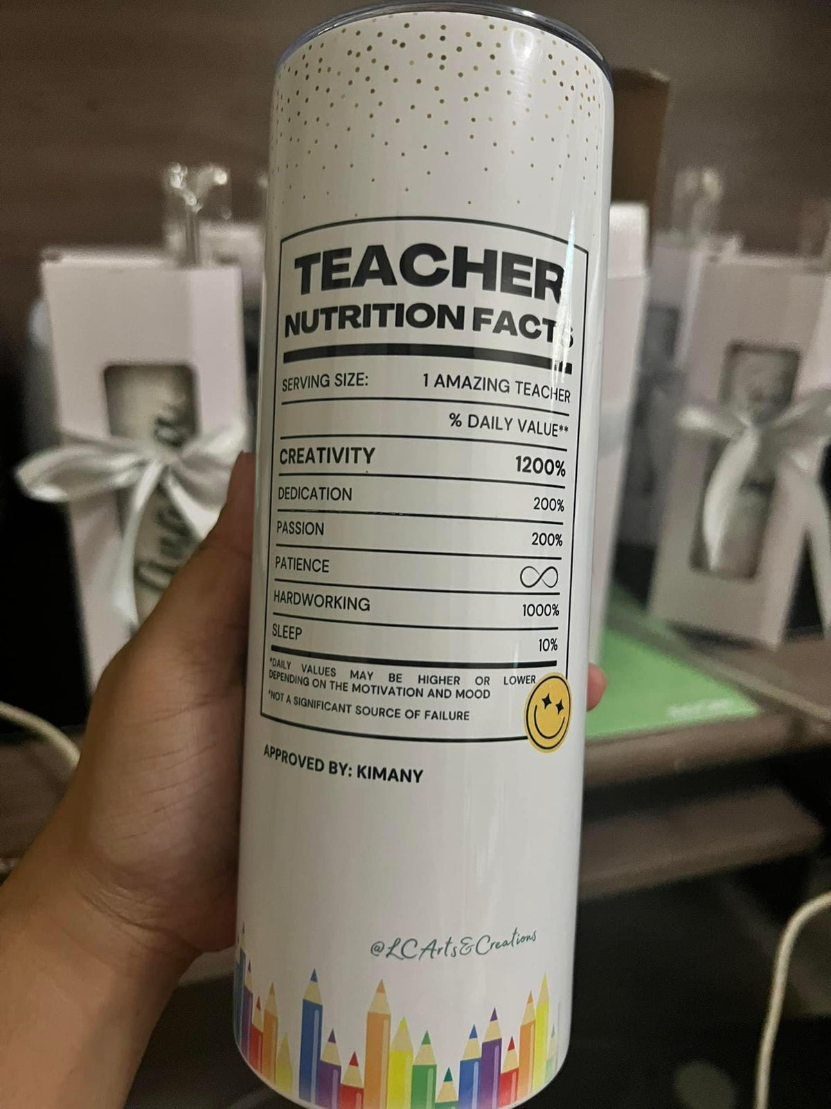 Teachers Cup, Appreciation Gift, Personalized Cup