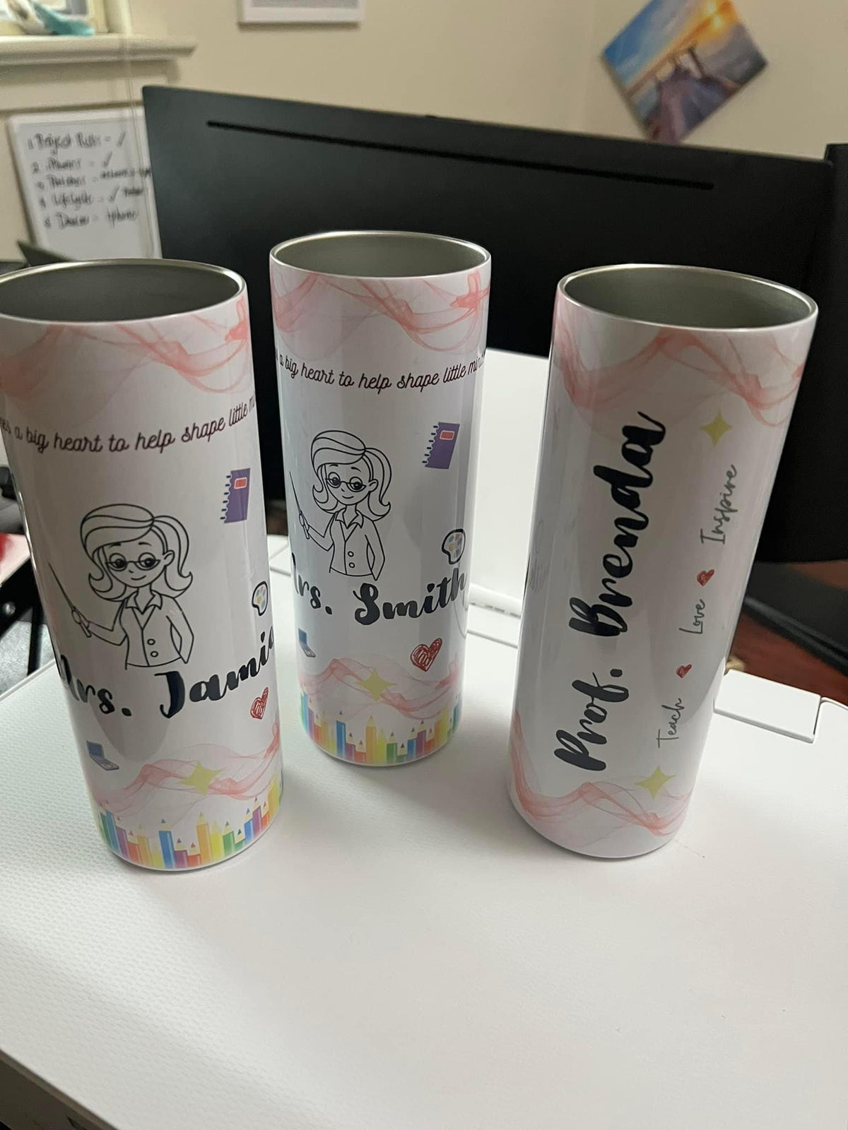 Teachers Cup, Appreciation Gift, Personalized Cup